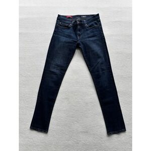 Red Engine Wildfire Cigarette Jeans Womens 30 Dark Wash Mid Rise Slim Fit